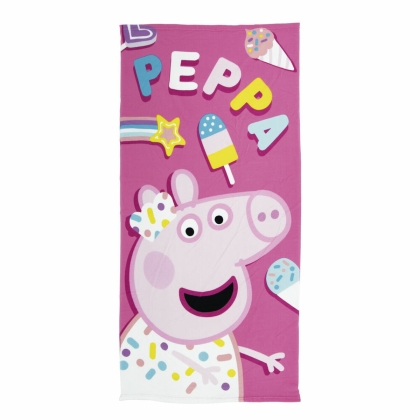 Vonios rankšluostis Peppa Pig Cosy corner (70 x 140 cm)