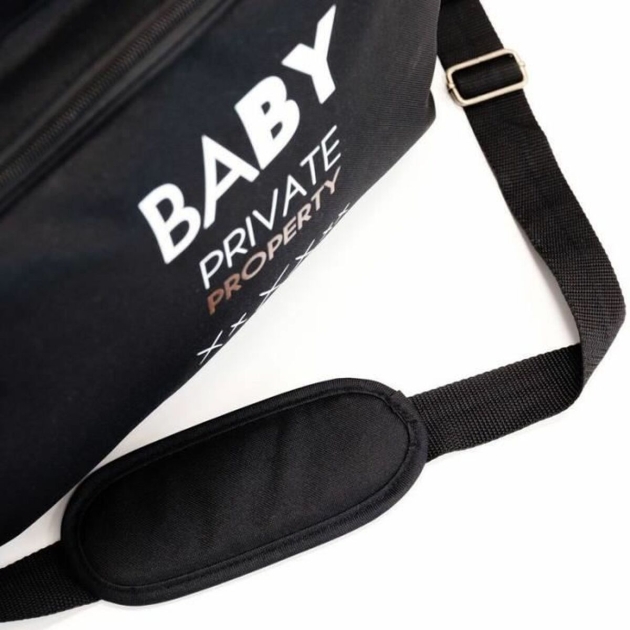 Vystyklų keitimo krepšys Baby on Board Simply Juoda Novatoriškas ir funkcionalus