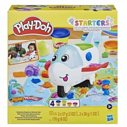 Žaidimas iš plastilino Play-Doh Airplane Explorer Starter Playset