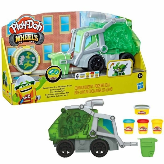 Žaidimas iš plastilino Play Doh Garbage Truck