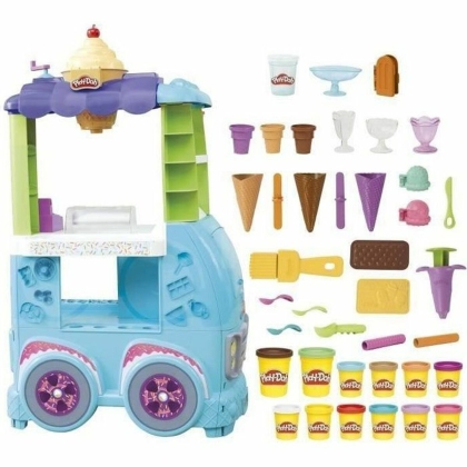 Žaidimas iš plastilino Play-Doh Giant Ice Cream Truck 25 Dalys Ledai