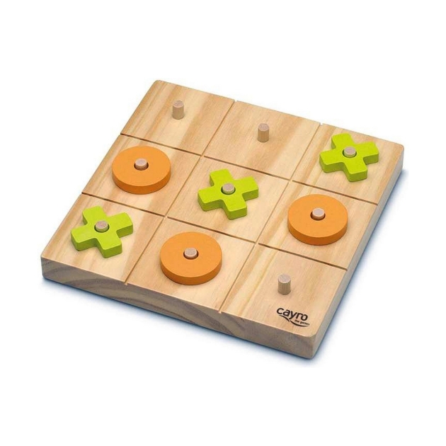 Žaidimas “Trys iš eilės” Cayro Tic Tac Toe 20 x 20 x 4 cm