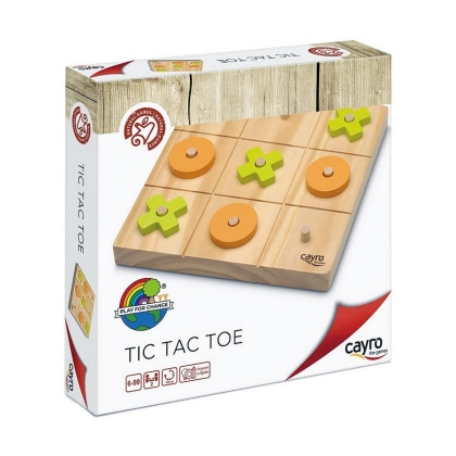 Žaidimas "Trys iš eilės" Cayro Tic Tac Toe 20 x 20 x 4 cm