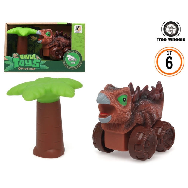 Žaislinė mašinėlė Dinosaur Series 20 x 12 cm Ruda