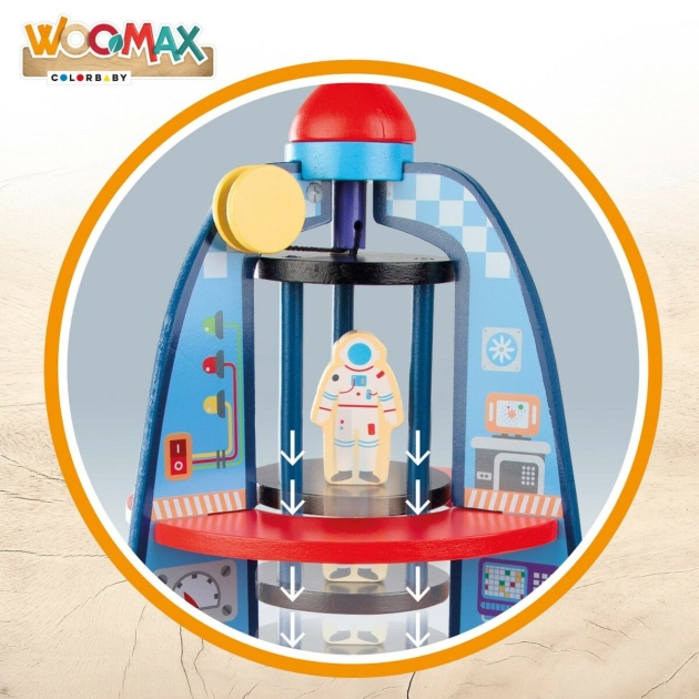 Playset Woomax 9 Dalys 2 vnt. 32,5 x 53,5 x 32,5 cm