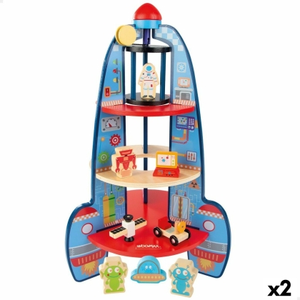 Playset Woomax 9 Dalys 2 vnt. 32,5 x 53,5 x 32,5 cm