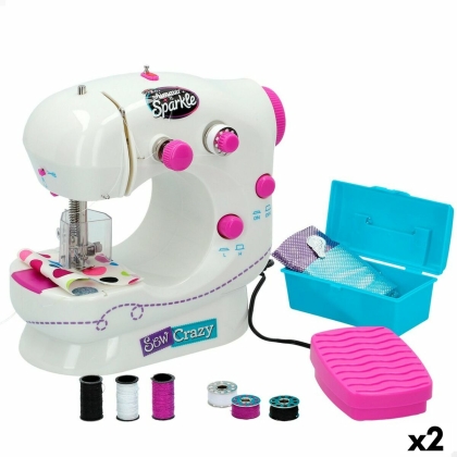Žaislinė siuvimo mašina Cra-Z-Art Shimmer 'n Sparkle 18,5 x 19 x 11 cm (2 vnt.)