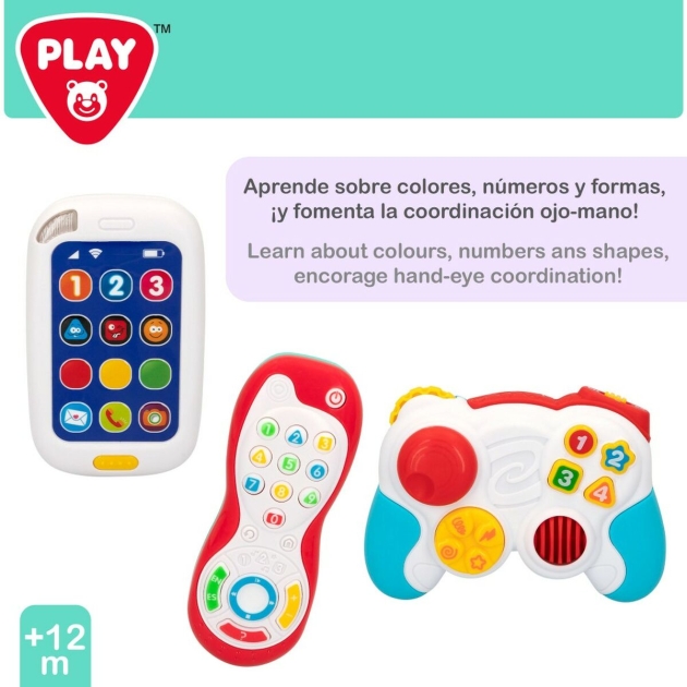 Žaislų rinkinys kūdikiams PlayGo 14,5 x 10,5 x 5,5 cm (4 vnt.)
