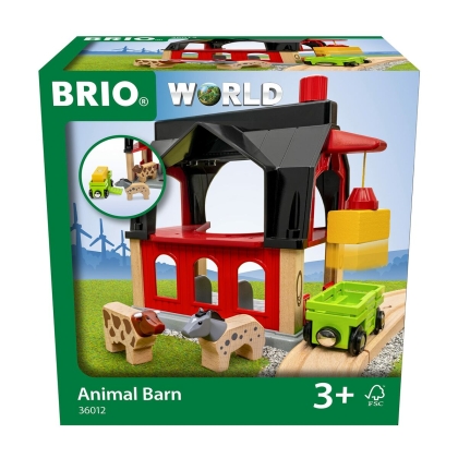 Žaislų rinkinys Ravensburger Animal barn Medžio