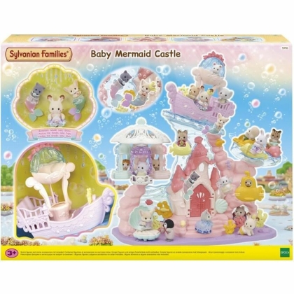 Žaislų rinkinys Sylvanian Families Babie Mermaid Castle Plastmasinis