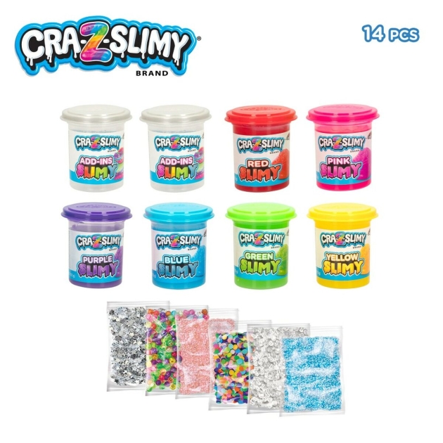 Žaidimas iš plastilino Cra Z Art Bold (6 vnt.) Slime