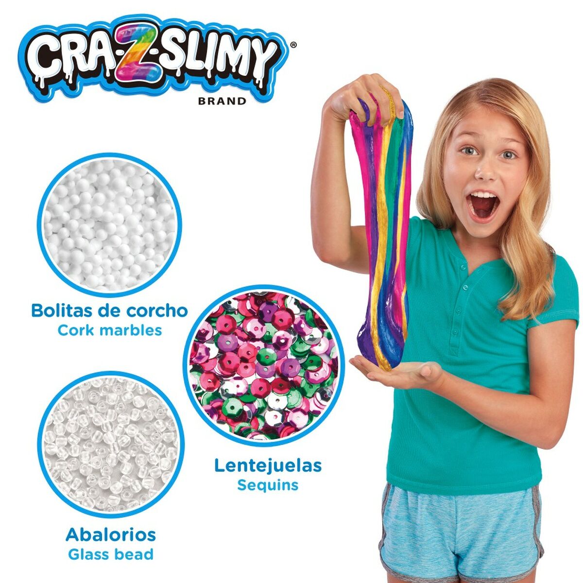 Žaidimas iš plastilino Cra Z Art Slimy Blendz (4 vnt.) Slime Žaidimas iš plastilino Cra Z Art Slimy Blendz (4 vnt.) Slime