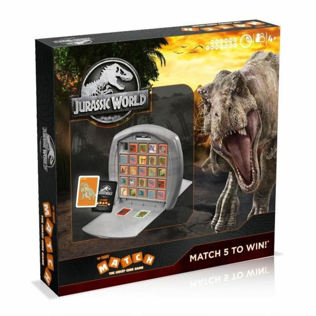 Atminties žaidimas Jurassic World Match Spalvotas (Inglés, Alemán)