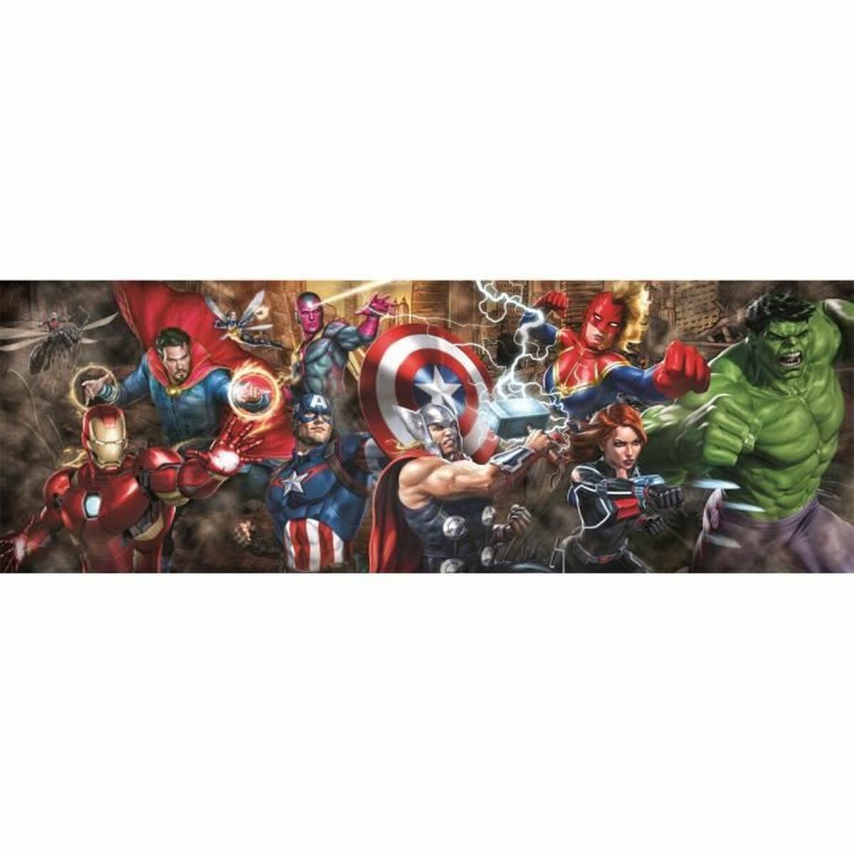 Dėlionė Clementoni Pannorama Marvel 1000 Dalys Dėlionė Clementoni Pannorama Marvel 1000 Dalys