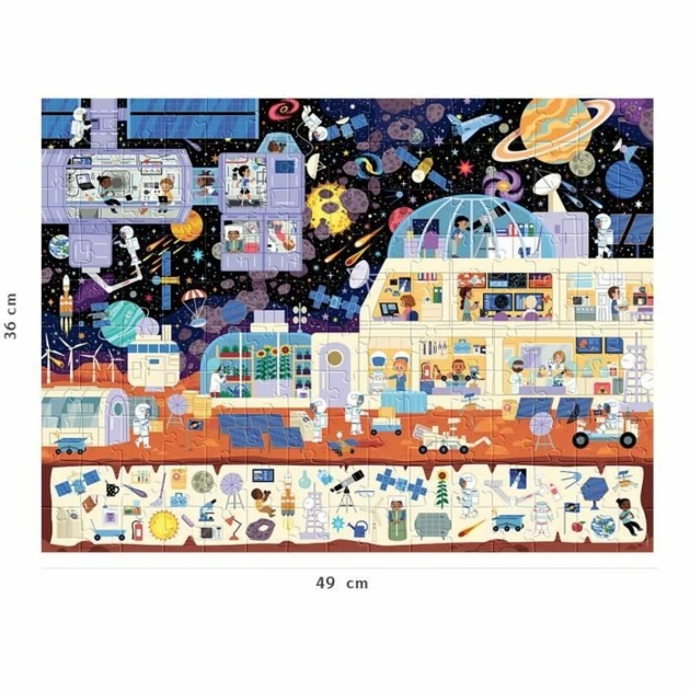 Dėlionė Nathan Dans l’espace (Cherche et trouve) 150 Dalys