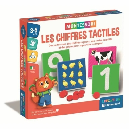 Edukacinis žaidimas Clementoni Les chiffres tactiles (FR)