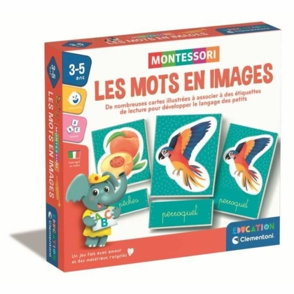 Edukacinis žaidimas Clementoni Les mots en images (FR)