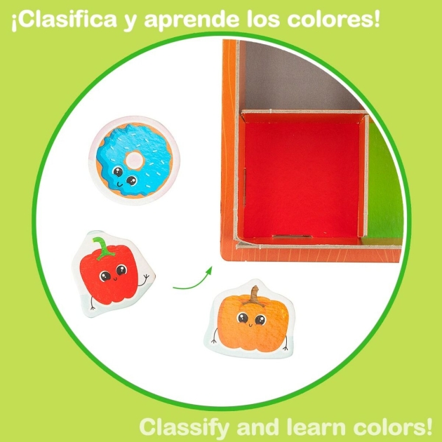 Edukacinis žaidimas Lisciani 26 x 6 x 26 cm Spalvos Montessori metodas 61 Dalys 6 vnt.