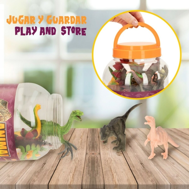 Playset Colorbaby 19 Dalys 6 vnt. 17 x 9 x 6 cm Dinozaurai