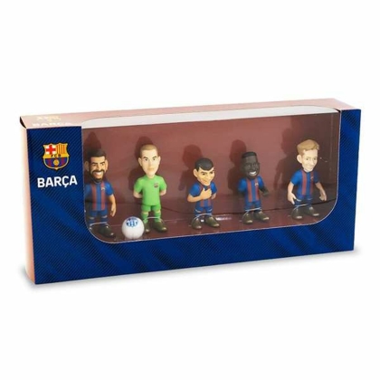 Figūrų rinkinys Minix FC Barcelona 7 cm 5 Dalys