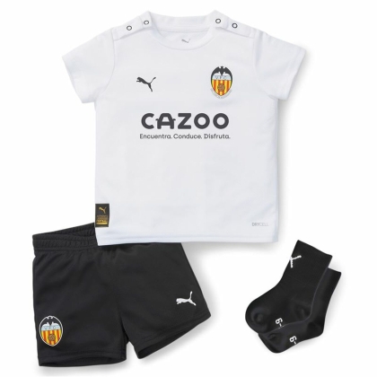 Futbolo apranga vaikams Puma Valencia CF Home 22/23 Juoda Balta