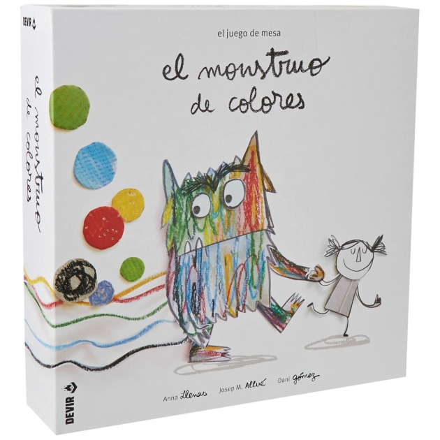 Stalo žaidimas El Monstruo de Colores Devir BGMONSP (ES)