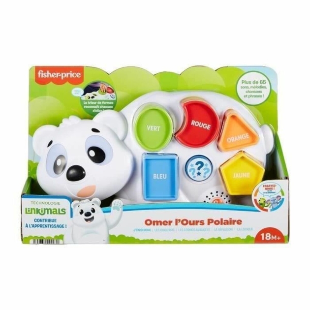 Interaktyvus Gyvūnas Fisher Price OMER THE POLAR BEAR (FR)