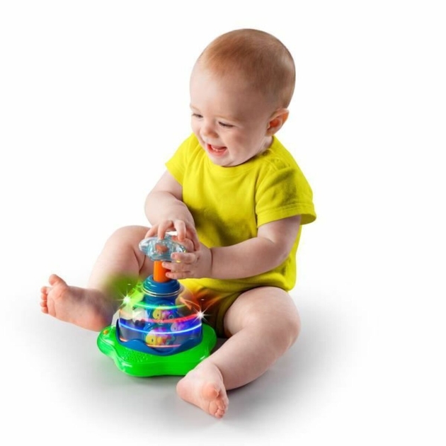 Kūdikio žaislas Bright Starts Musical Star Toy Press Glow Spinner