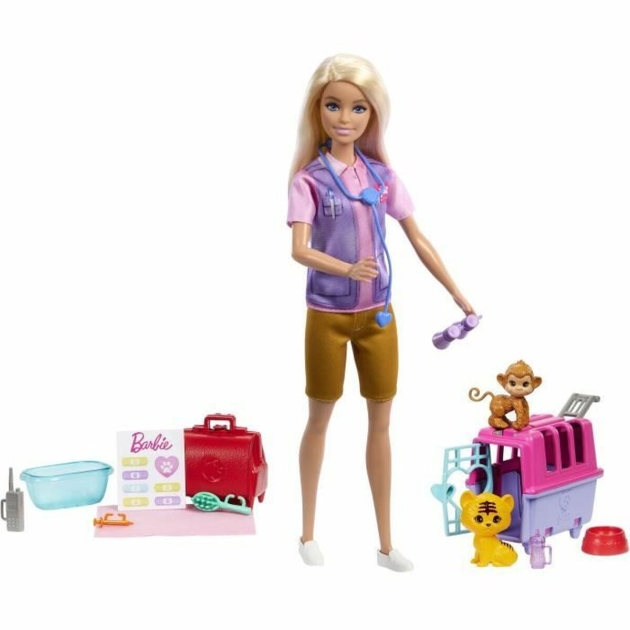 Lėlė Barbie SAUVETEUSE D’ANIMAUX