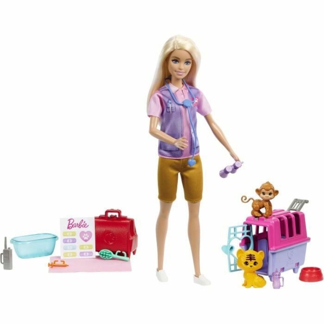 Lėlė Barbie SAUVETEUSE D’ANIMAUX