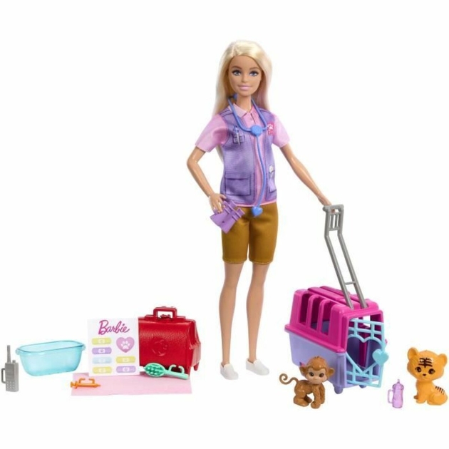 Lėlė Barbie SAUVETEUSE D'ANIMAUX