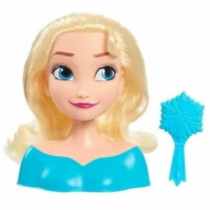 Lėlė kirpyklai Frozen Princess Elsa Styling Head  20 cm