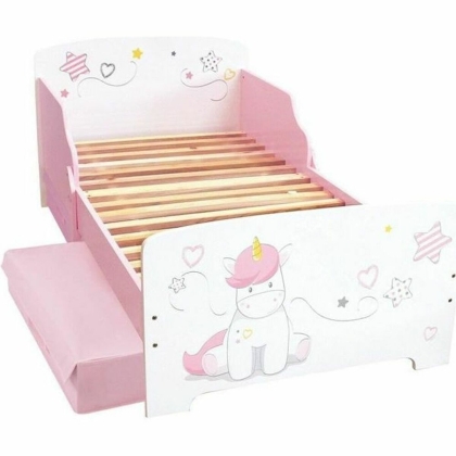 Lova Fun House UNICORN Medžio MDF 70 x 140 cm