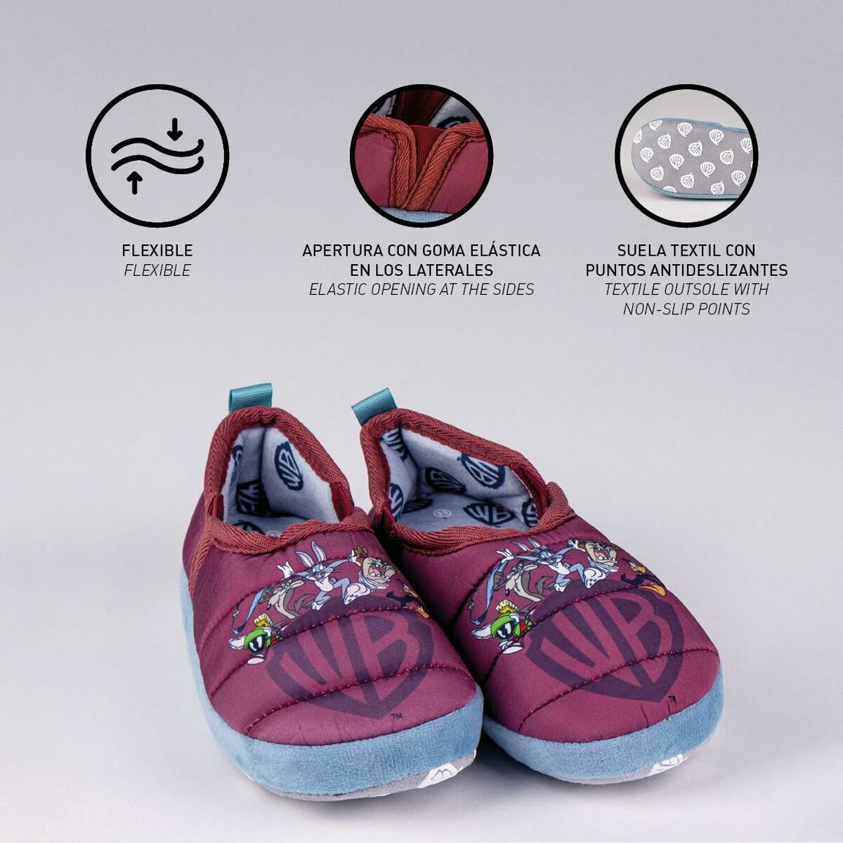 Namų šlepetes Warner Bros Raudona Namų šlepetes Warner Bros Raudona