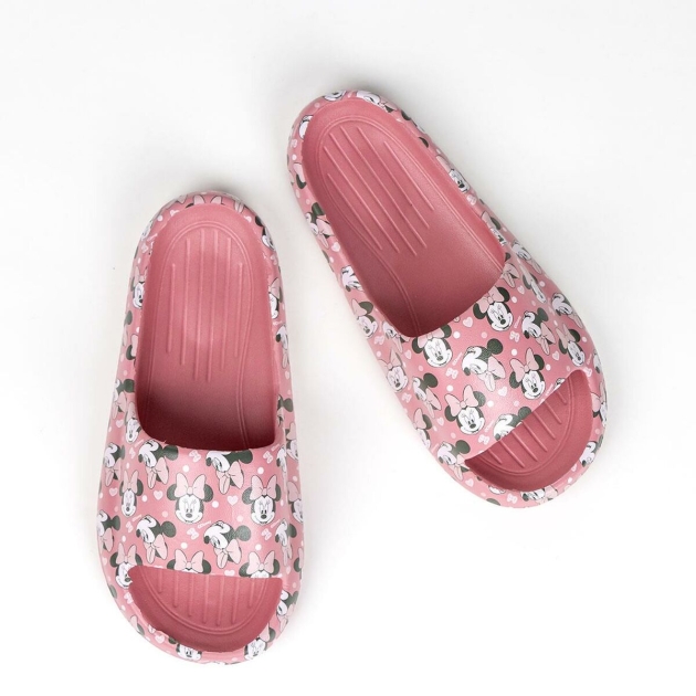 Paplūdimio šlepetės Vaikams Minnie Mouse Rožinė