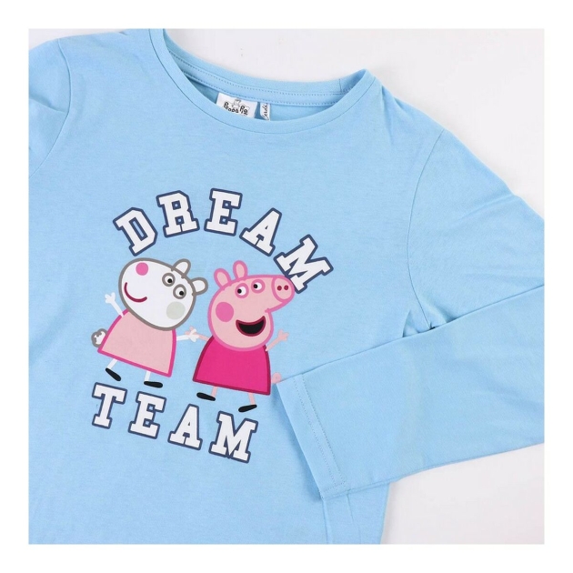Pižama Vaikiškas Peppa Pig Šviesiai mėlyna