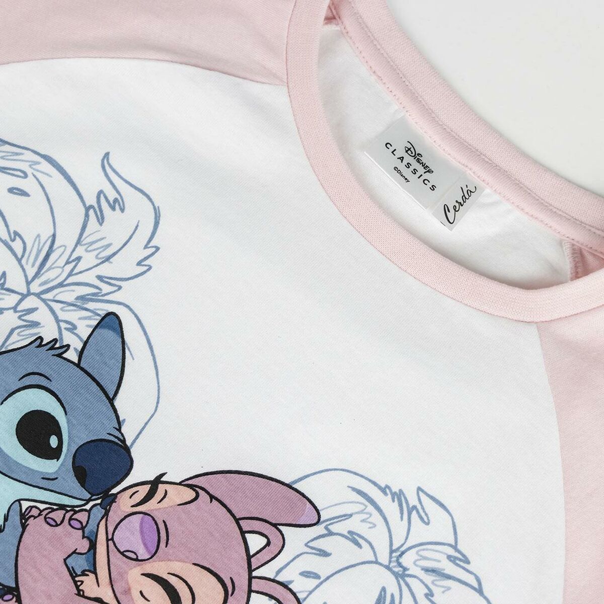 Pižama Vaikiškas Stitch Rožinė Pižama Vaikiškas Stitch Rožinė