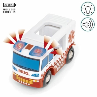 Playset Brio Rescue Ambulance 4 Dalys