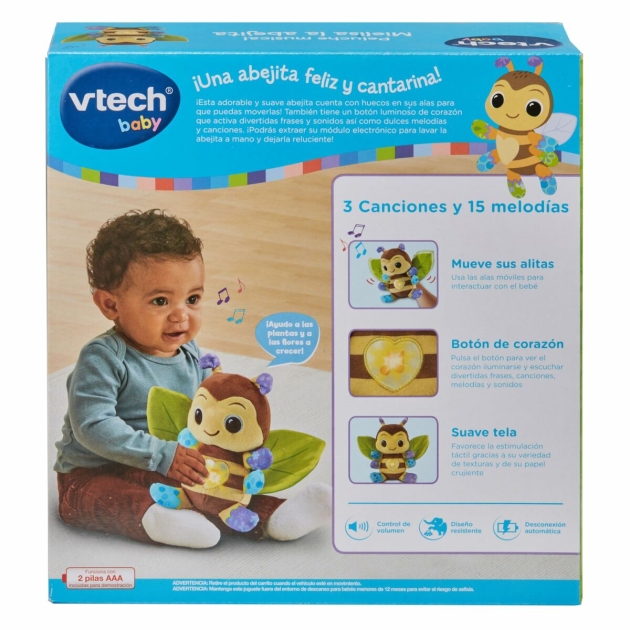 Pliušinis žaislas, leidžiantis garsus Vtech Mielisa Bitė 22,5 x 11,6 x 24,1 cm