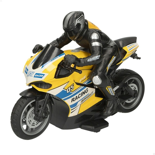 Radijo bangomis valdomas motociklas Speed Go Motociklas 1:10 2 vnt.