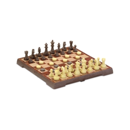 Šachmatų ir šaškių žaidimų lenta Cayro Magnetinis Plastmasinis