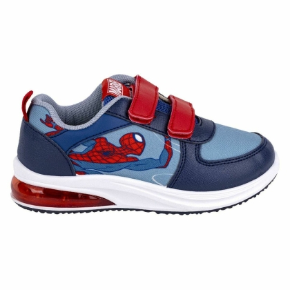 Sportbačiai su LED Spider-Man Velcro Mėlyna
