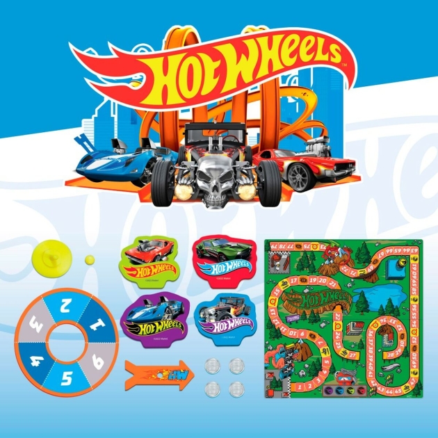 Stalo žaidimas Hot Wheels Speed Race Game (6 vnt.)