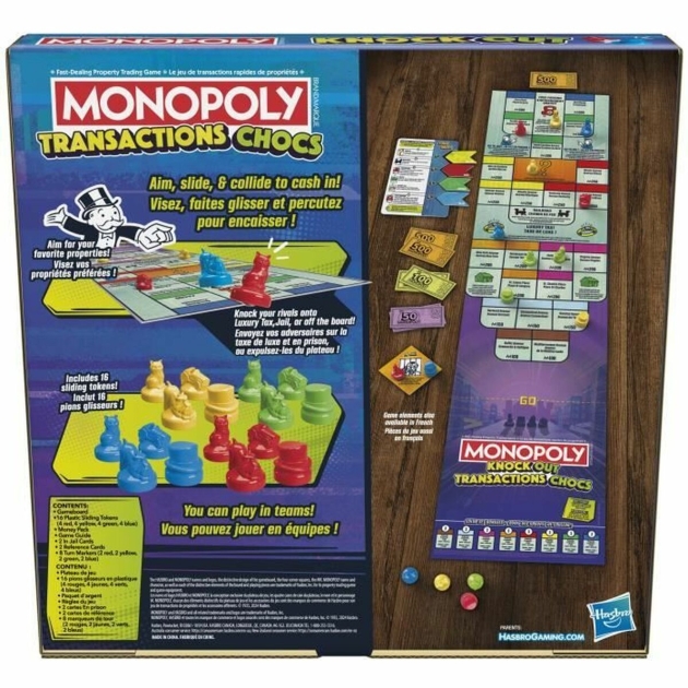 Stalo žaidimas Monopoly Knock out (FR)