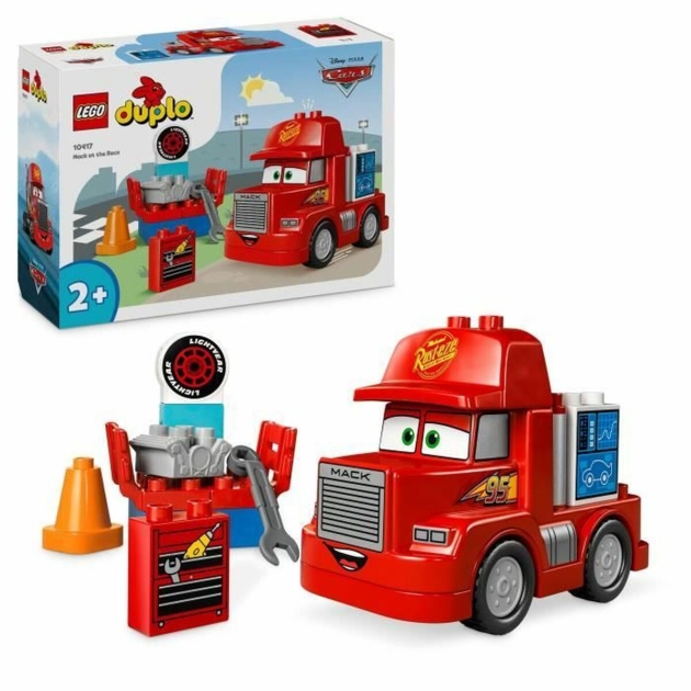 Statybos rinkinys Lego DUPLO 10417 Disney and Pixar Cars Mack Race Spalvotas