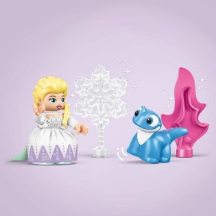 Statybos rinkinys Lego DUPLO Disney 10418 Elsa and Bruni in the Enchanted Forest Spalvotas