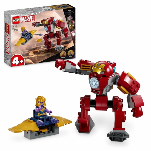 Statybos rinkinys Lego Super Heroes Hulkbuster de Iron Man vs. Thanos