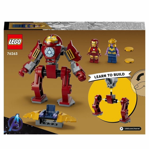 Statybos rinkinys Lego Super Heroes Hulkbuster de Iron Man vs. Thanos