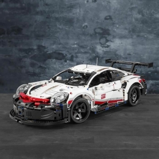 Statybos rinkinys Lego Technic 42096 Porsche 911 RSR Spalvotas