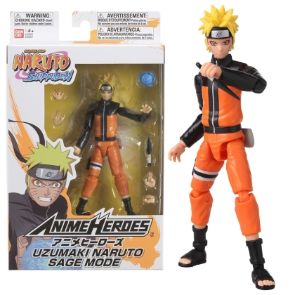 Sujungiama dalis Naruto Anime Heroes - Uzumaki Naruto Sage Mode 17 cm